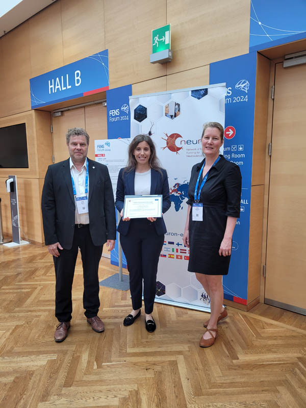 Awardee: Dr. Ana Dorrego-Rivas; EPNA 2023 Award ceremony at FENS 2024 Forum | June 29th 2024;