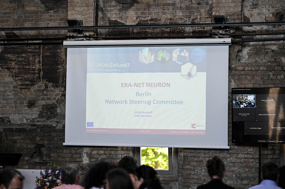 Presentation of ERA-NET NEURON in Berlin at Network Stering Committee