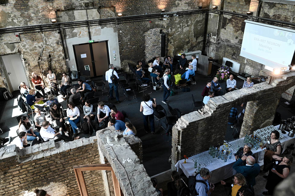 World café discussions, Moderator: Hella Lichtenberg, ERA-NET NEURON Midterm Symposium, May 2024, Berlin.