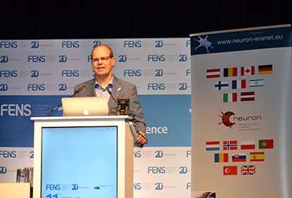 Eero Castren at FENS FORUM 2018