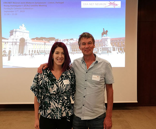 Mila Mirceta and Prof Frank Kooy