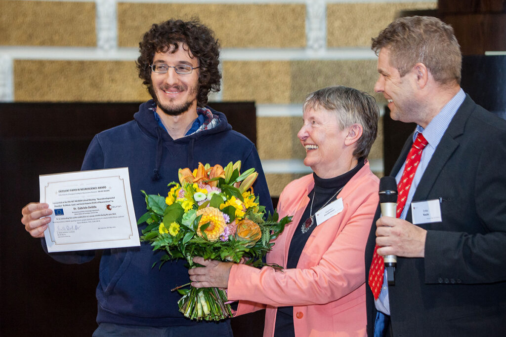 EPNA Awardee 2016 Dr. Gabriele Deidda, Dr. Marlies Dorlöchter and Erkki Raulo