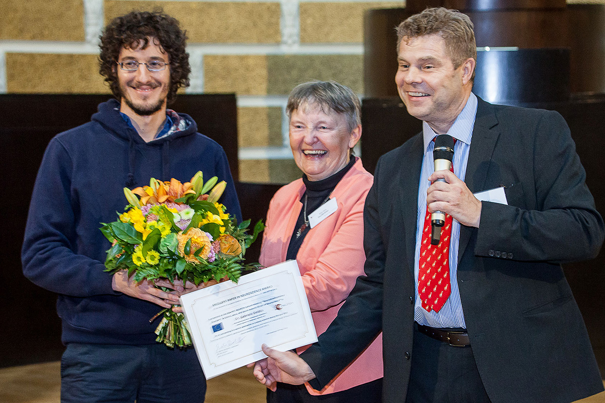 EPNA Awardee 2016 Dr. Gabriele Deidda, Dr. Marlies Dorlöchter and Erkki Raulo