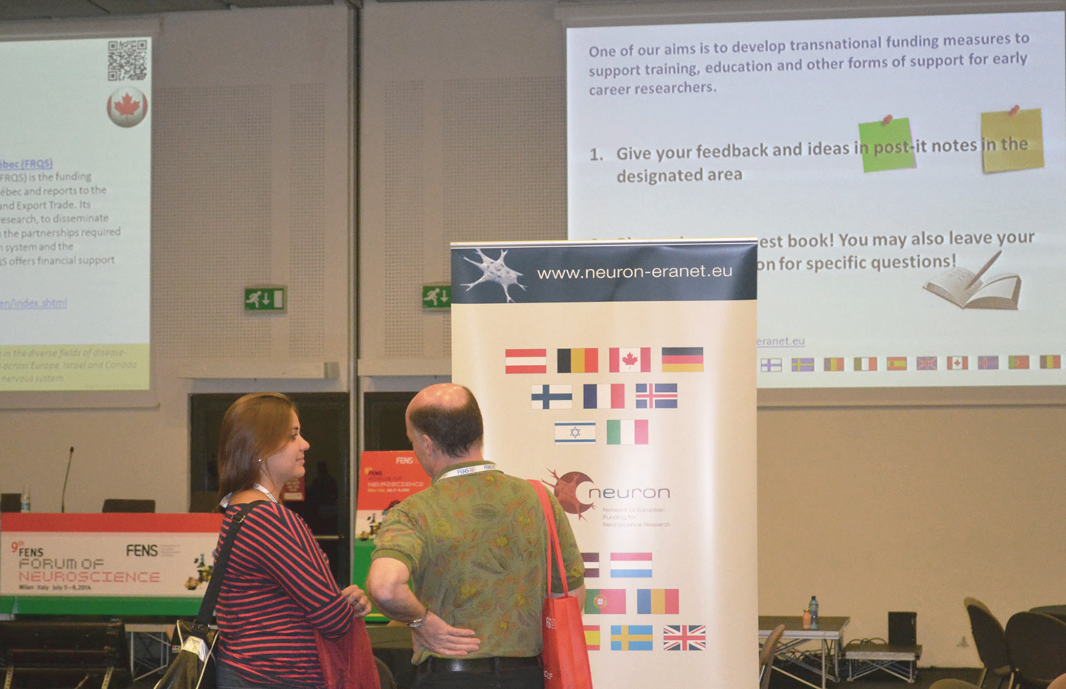Participants at FENS Forum 2014 Italy