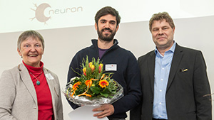 Marlies Dorlöchter, Poster Awardee Frederico Moro and Erkki Raulo